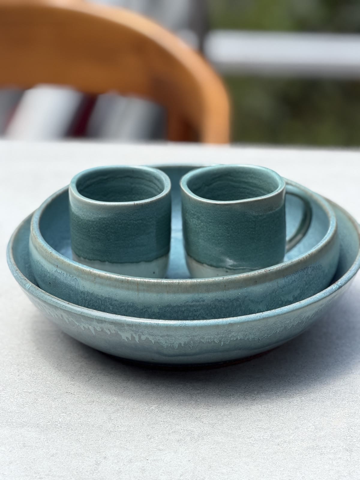 Handmade pottery by Suzanne Luna