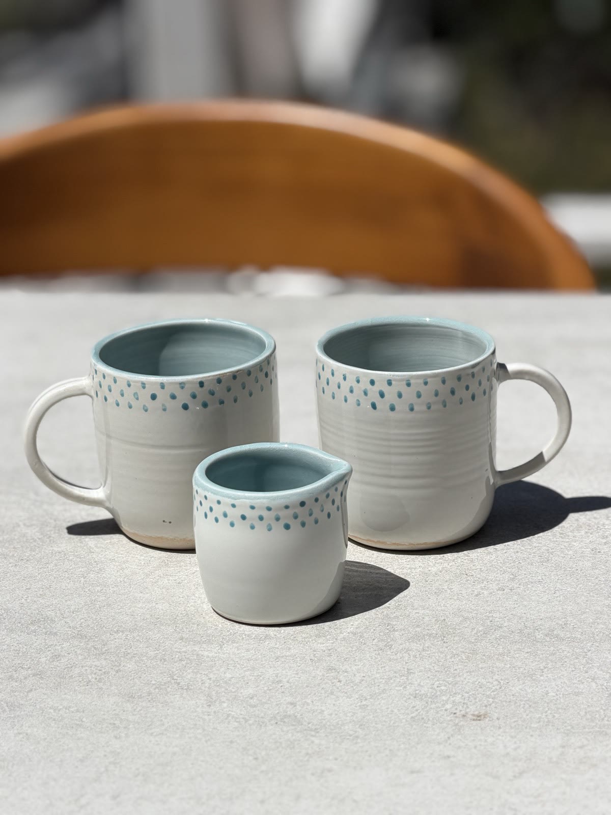 Handmade pottery by Suzanne Luna
