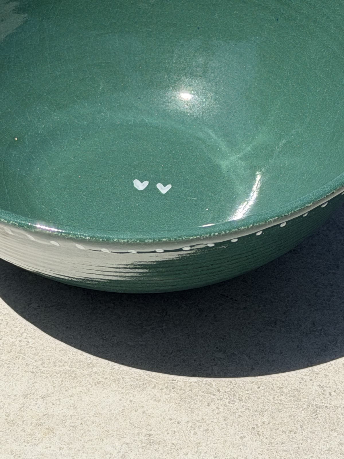 Handmade pottery by Suzanne Luna