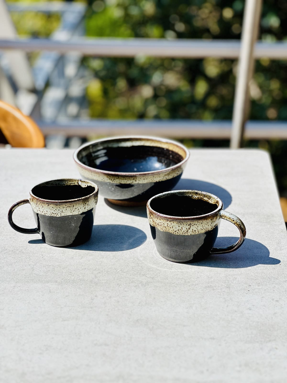 Handmade pottery by Suzanne Luna
